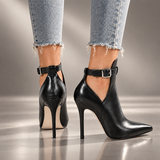 Savannah | Szpilki Stiletto ze Skóry