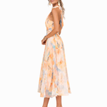 JOANNA | Sukienka maxi z dekoltem halter