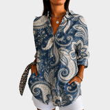Paisley w nadmorskich barwach