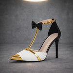 Bella | Szpilki Stiletto z Kokardką