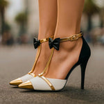 Bella | Szpilki Stiletto z Kokardką