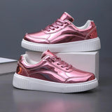 ShimmerLine | Sneakersy Metaliczne