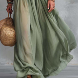DOROTA | Sukienka maxi w kwiaty